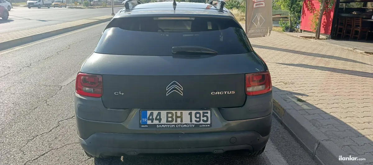 2015 Citroen C4 Cactus 1.2 e-VTI benzinli yarı Otomatik arazi, SUV, Pick-up - Fotoğraf 2