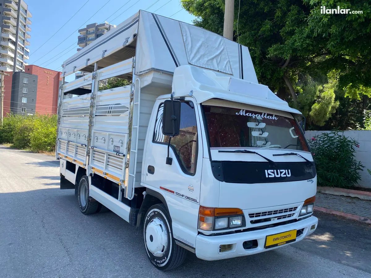 2000 Kamyon & Kamyonet Isuzu NKR dizel manuel ticari Araçlar - Fotoğraf 1