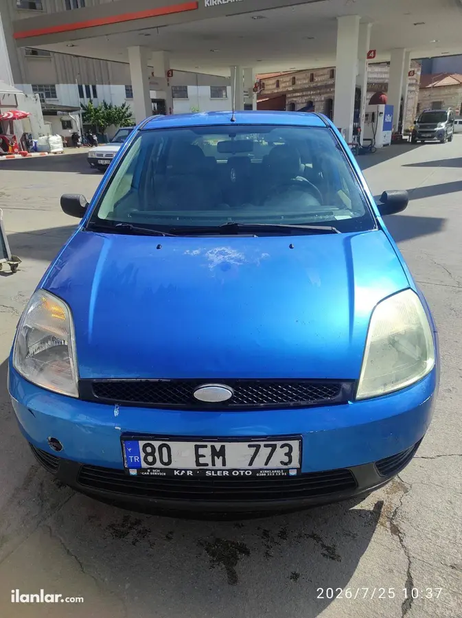 2004 Ford Fiesta 1.4 benzinli manuel otomobil - Fotoğraf 1