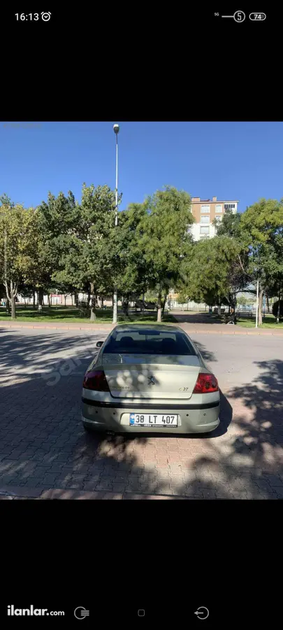 2006 Peugeot 407 1.6 HDi dizel manuel otomobil - Fotoğraf 3