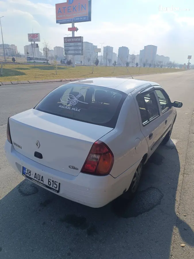 2001 Renault Clio 1.4 lPG manuel otomobil - Fotoğraf 3