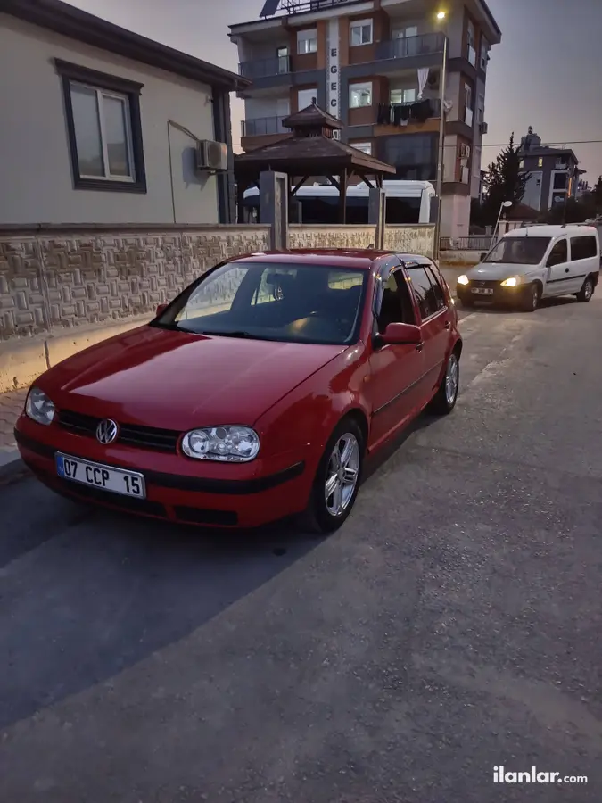 1998 Volkswagen Golf 1.6 benzin & LPG manuel otomobil - Fotoğraf 1