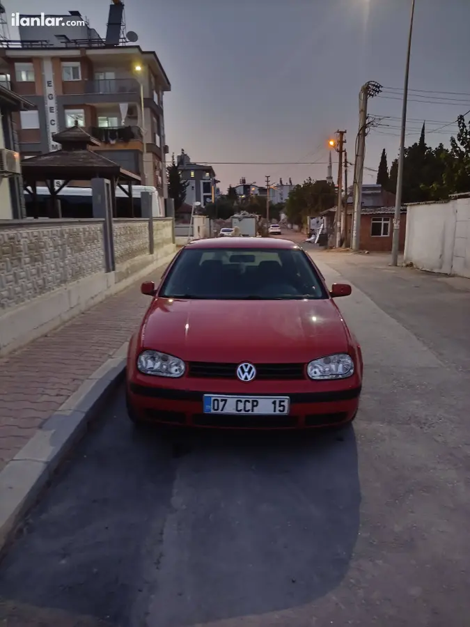 1998 Volkswagen Golf 1.6 benzin & LPG manuel otomobil - Fotoğraf 3