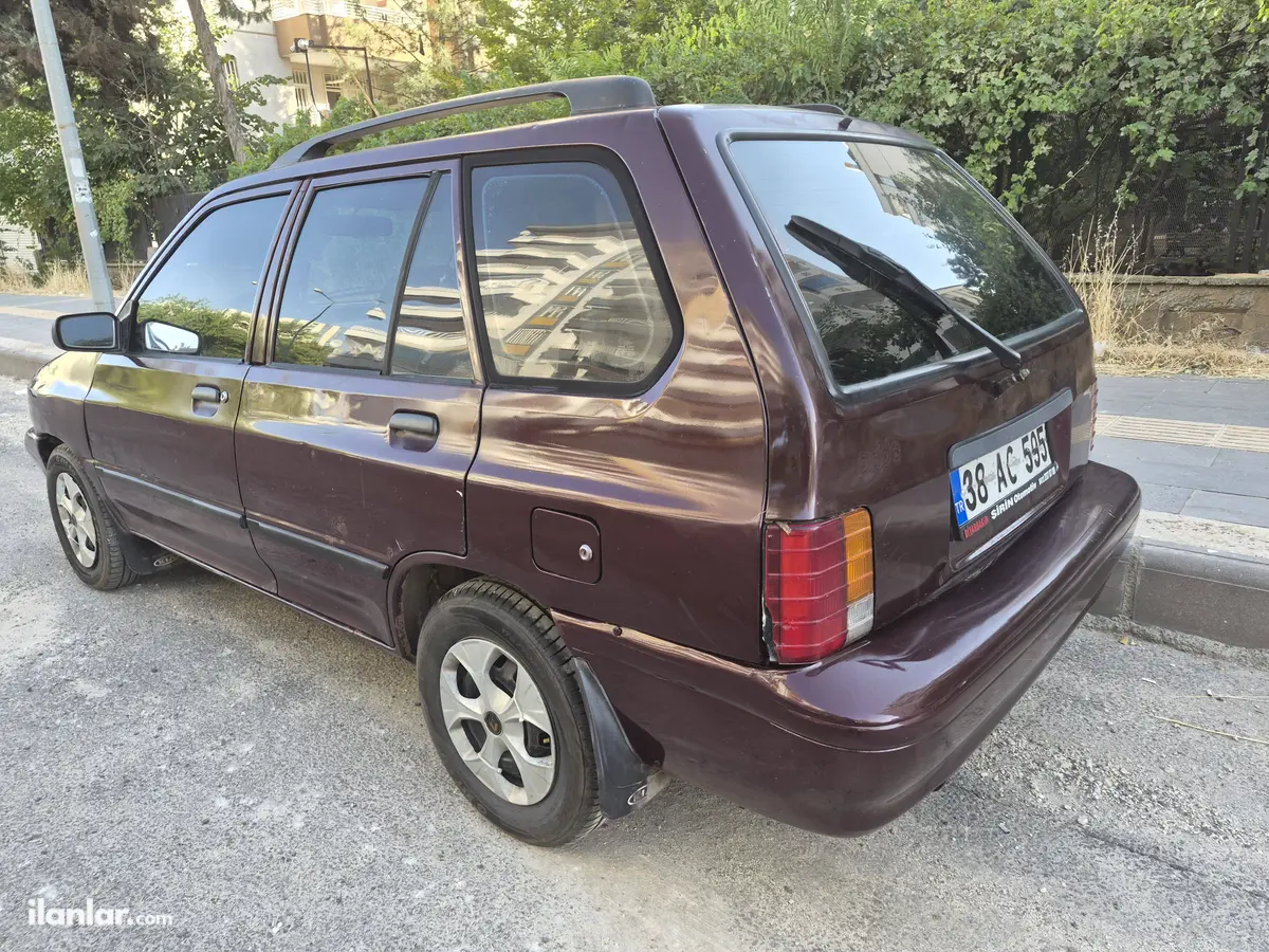 2001 Kia Pride 1.3 DLX benzinli manuel otomobil - Fotoğraf 3