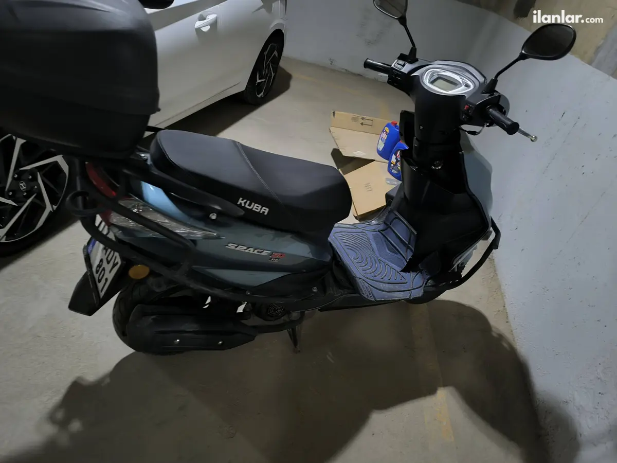 2023 Kuba Space 50 Pro benzinli otomatik motosiklet - Fotoğraf 1