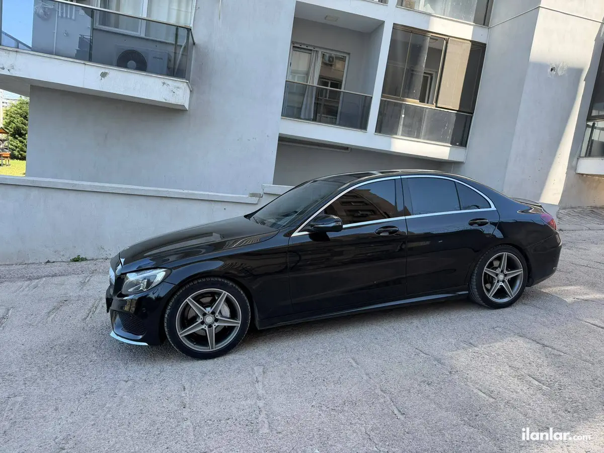 2015 Mercedes - Benz C C 200 D dizel otomatik otomobil - Fotoğraf 3