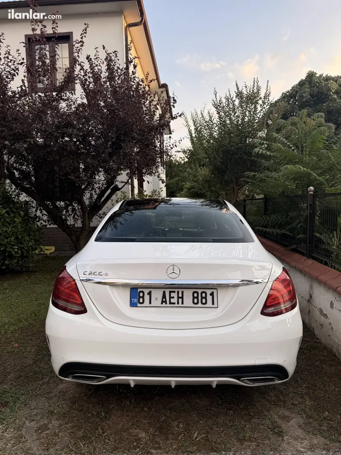 2016 Mercedes - Benz C C 200 d BlueTEC dizel otomatik otomobil - Fotoğraf 3