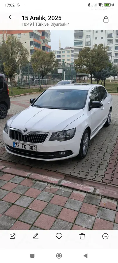 2013 Skoda SuperB 1.6 TDI dizel yarı Otomatik otomobil - Fotoğraf 2
