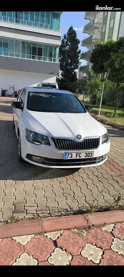 2013 Skoda SuperB 1.6 TDI dizel yarı Otomatik otomobil - Fotoğraf 3
