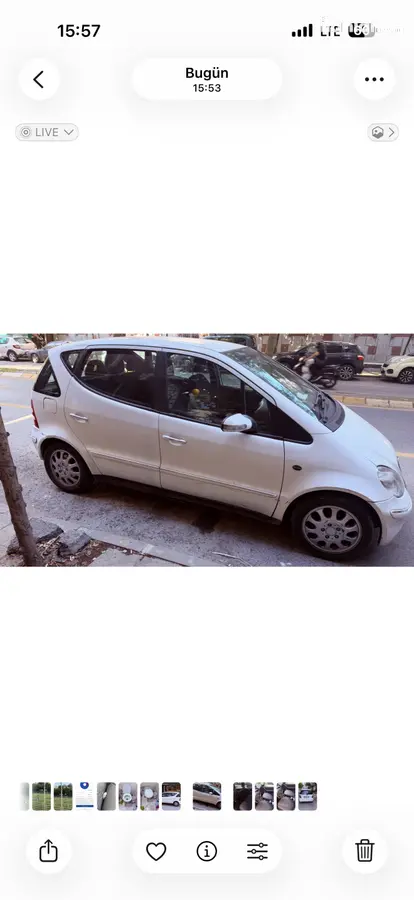 2004 Mercedes - Benz A A 160 lPG otomatik otomobil - Fotoğraf 3