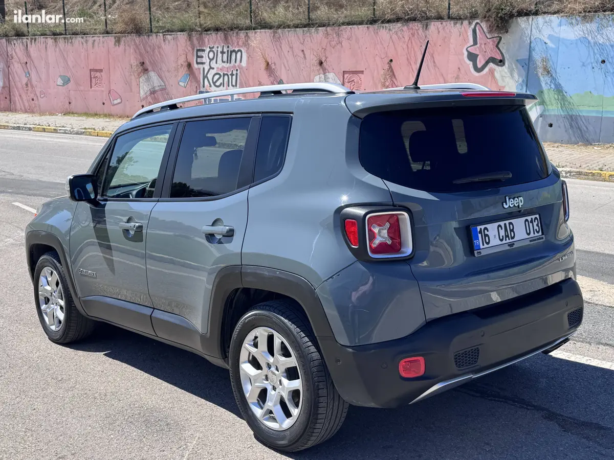 2017 Jeep Renegade 1.4 MultiAir benzinli yarı Otomatik arazi, SUV, Pick-up - Fotoğraf 3