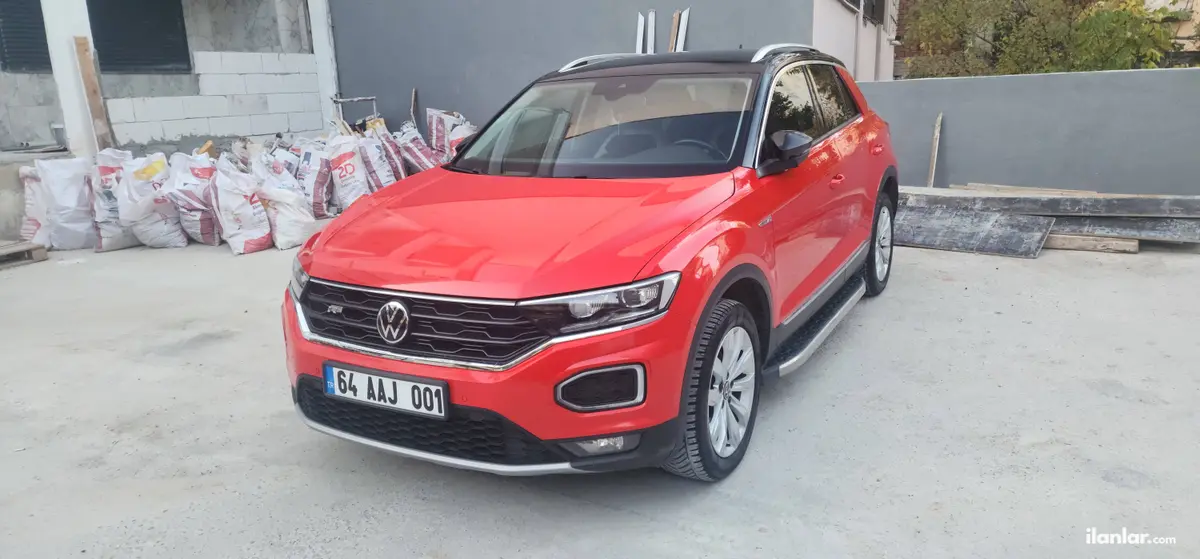2020 Volkswagen T-Roc 1.5 TSI benzinli yarı Otomatik arazi, SUV, Pick-up - Fotoğraf 3