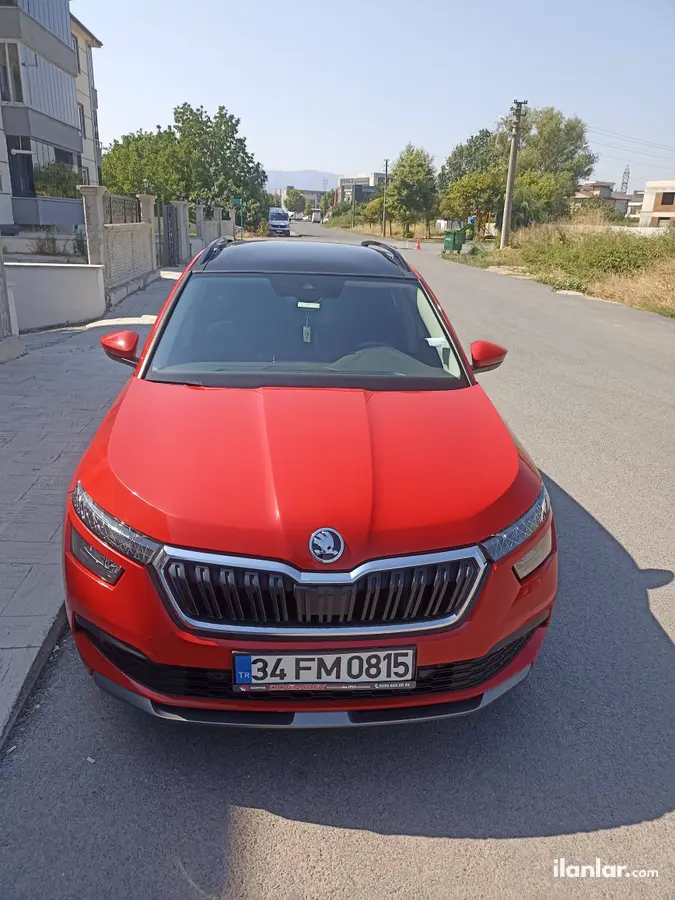 2020 Skoda Kamiq 1.0 TSI benzinli yarı Otomatik arazi, SUV, Pick-up - Fotoğraf 3