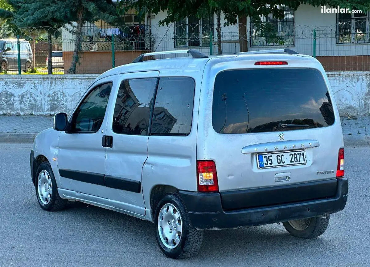 2008 Peugeot Partner 1.9 D dizel manuel minivan & Panelvan - Fotoğraf 3