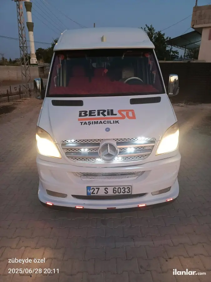 2009 Minibüs & Midibüs Mercedes - Benz Sprinter dizel manuel ticari Araçlar - Fotoğraf 1