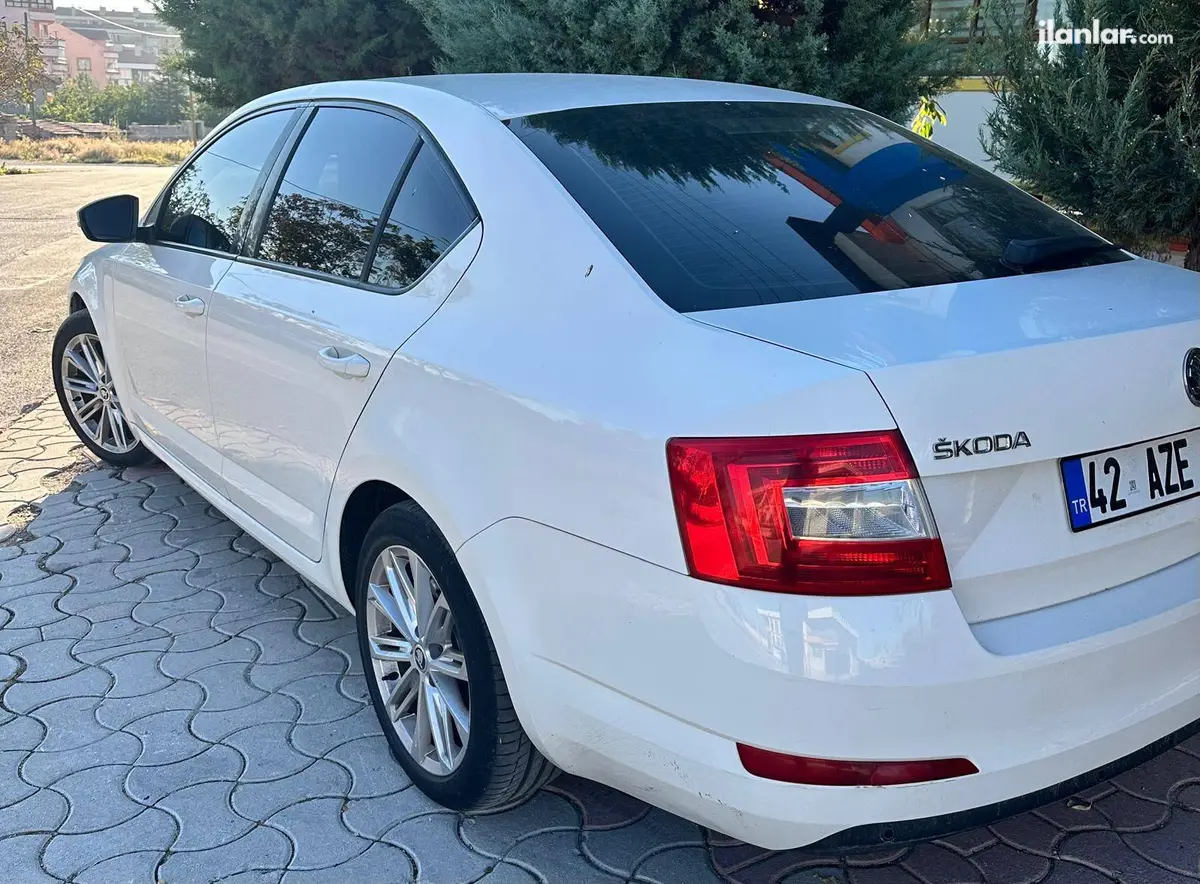 2013 Skoda Octavia 1.6 TDI dizel yarı Otomatik otomobil - Fotoğraf 2