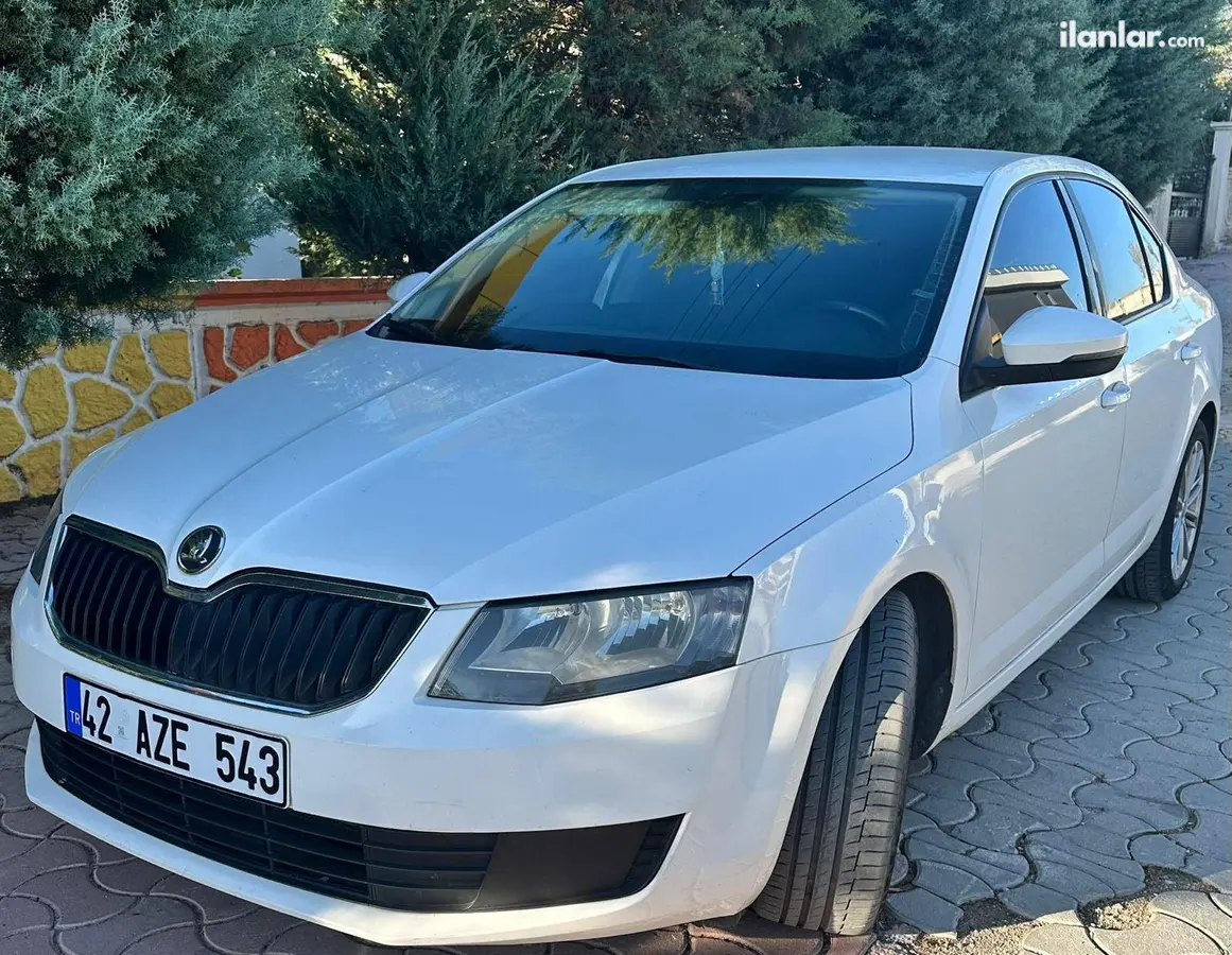 2013 Skoda Octavia 1.6 TDI dizel yarı Otomatik otomobil - Fotoğraf 3