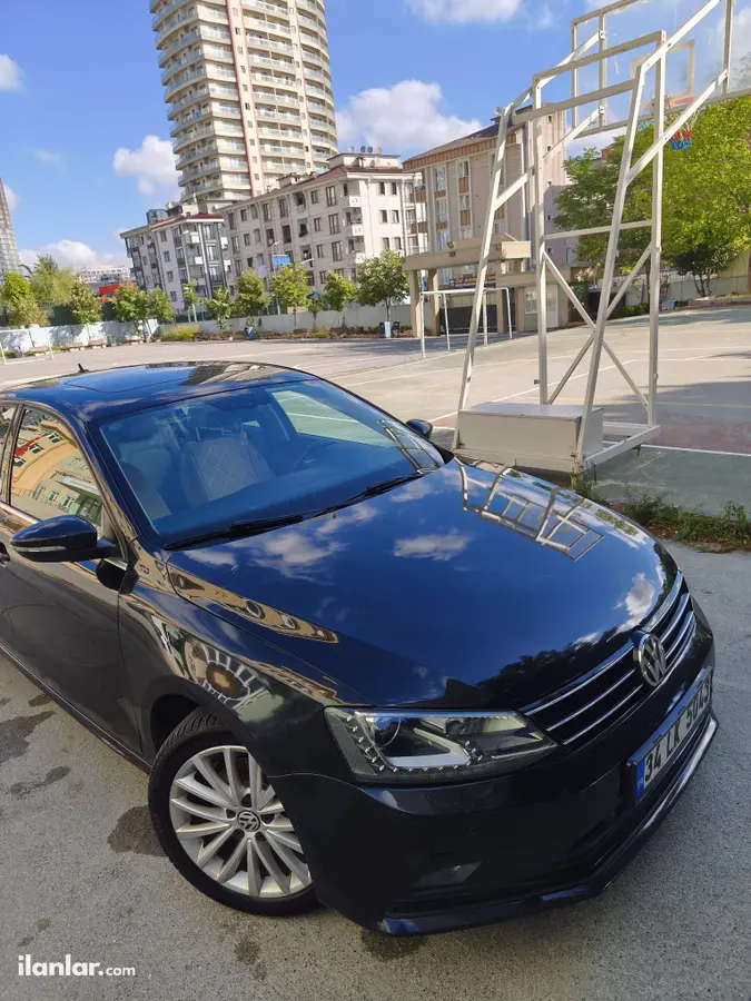 2014 Volkswagen Jetta 1.6 TDi dizel yarı Otomatik otomobil - Fotoğraf 1