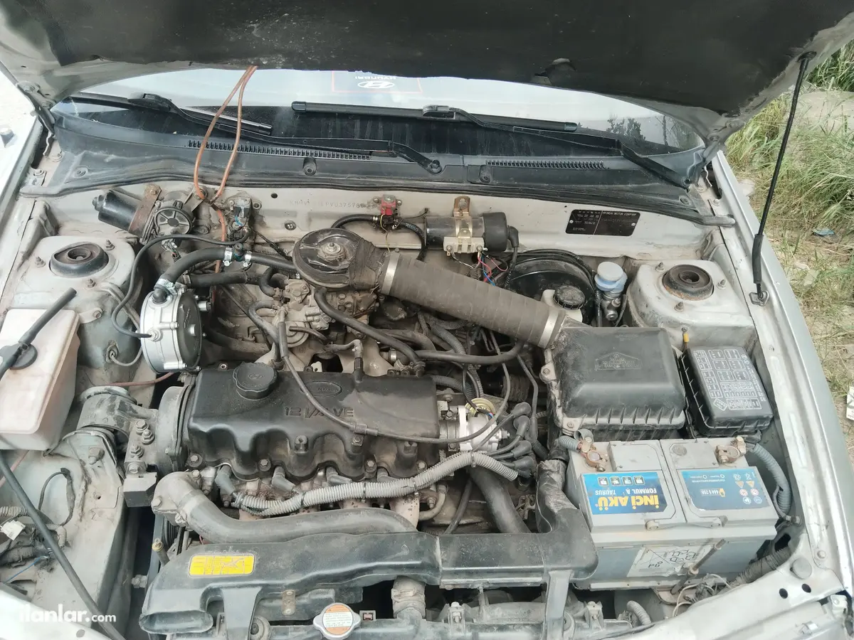 1997 Hyundai Accent 1.3 lPG manuel otomobil - Fotoğraf 3