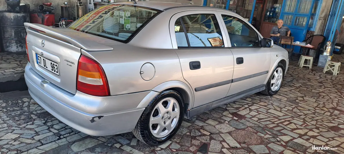 2001 Opel Astra 1.6 benzin & LPG manuel otomobil - Fotoğraf 1