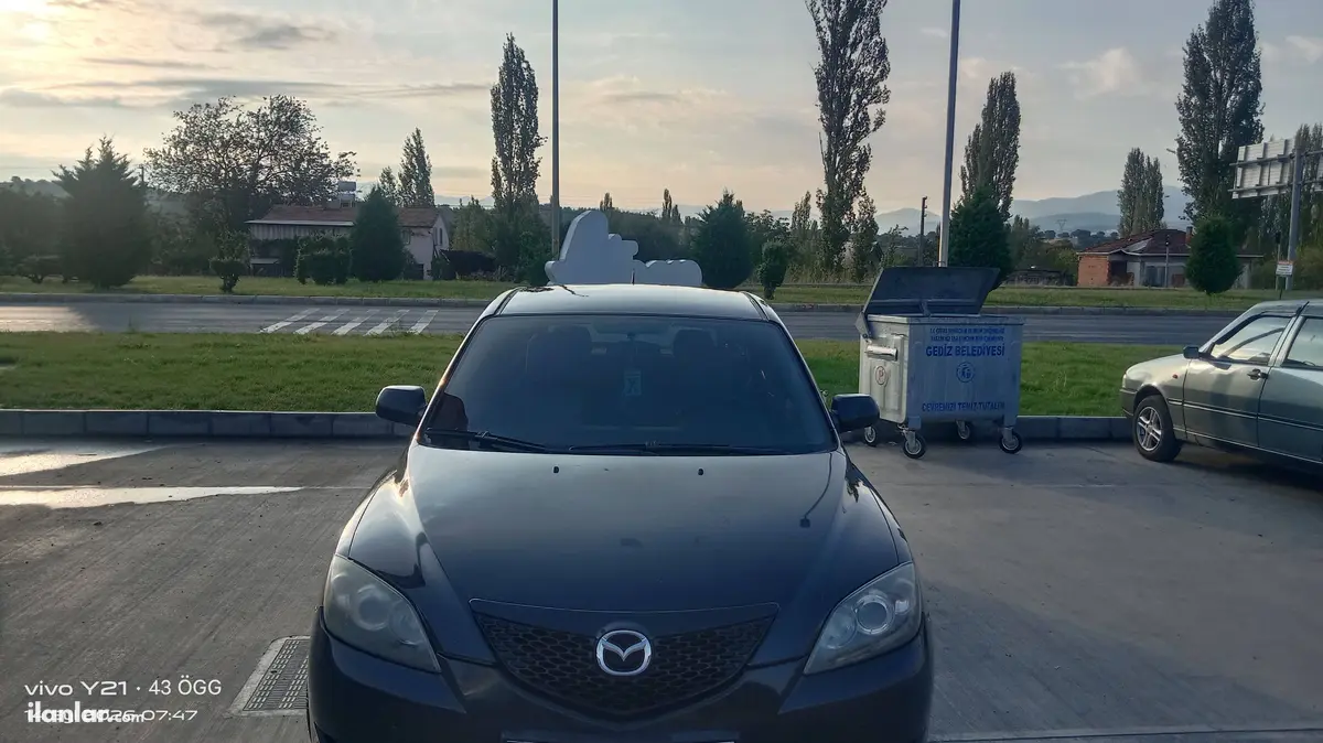 2007 Mazda 3 1.6 benzin & LPG manuel otomobil - Fotoğraf 3