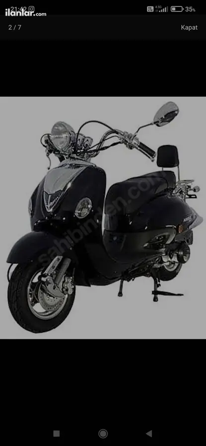 2011 Mondial 125 ZNU benzinli otomatik motosiklet - Fotoğraf 1