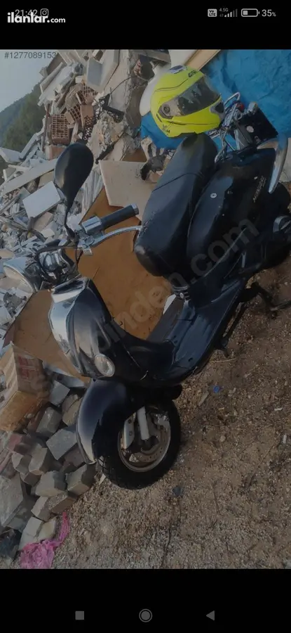 2011 Mondial 125 ZNU benzinli otomatik motosiklet - Fotoğraf 3