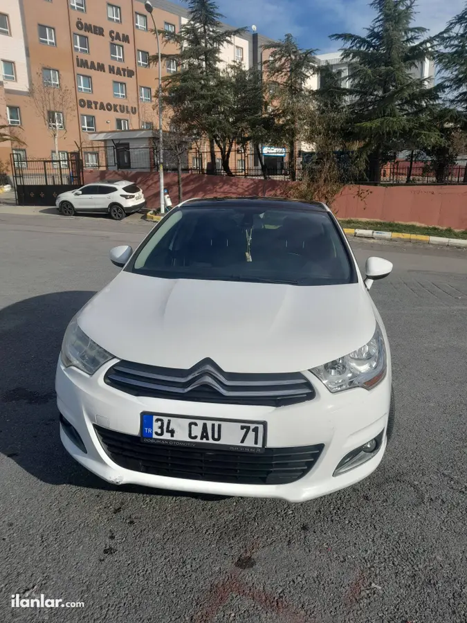 2013 Citroen C4 1.6 HDi dizel yarı Otomatik otomobil - Fotoğraf 1