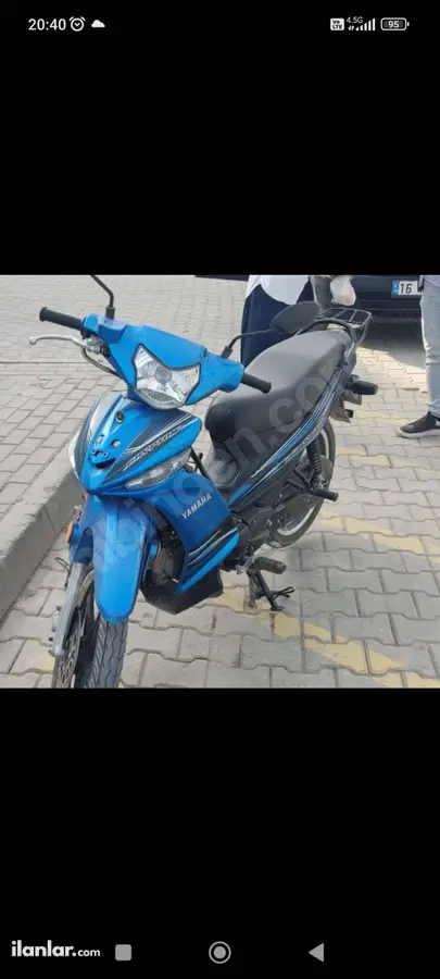 2016 Yamaha Crypton benzinli yarı Otomatik motosiklet - Fotoğraf 1