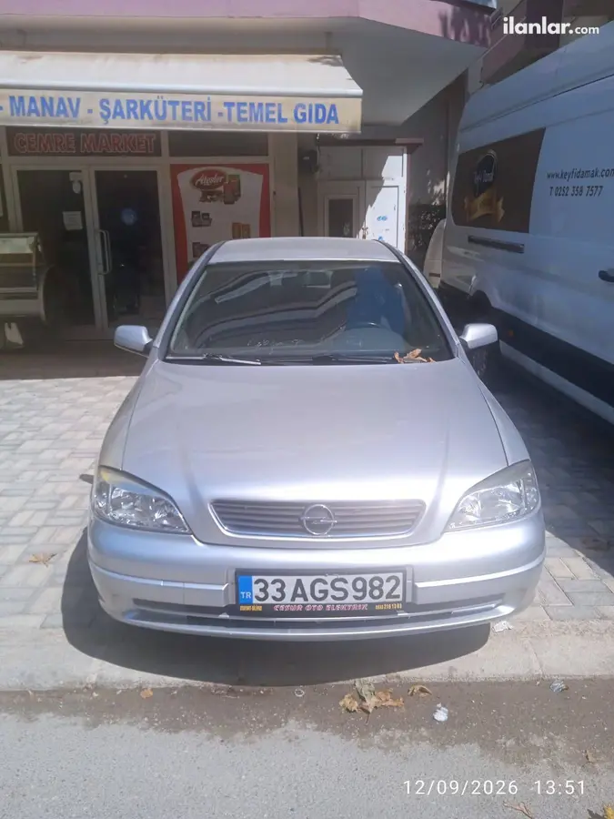 2001 Opel Astra 1.6 benzin & LPG manuel otomobil - Fotoğraf 1