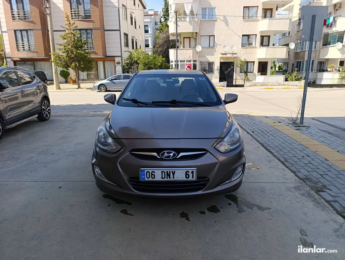 2012 Hyundai Accent Blue 1.4 CVVT lPG otomatik otomobil - Fotoğraf 2