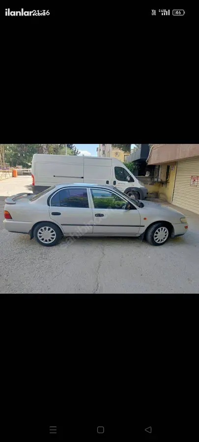 1998 Toyota Corolla 1.6 benzinli manuel otomobil - Fotoğraf 3