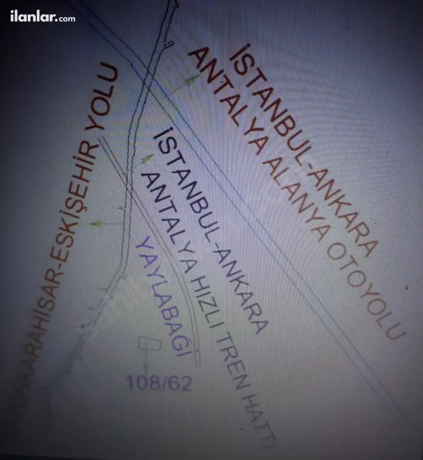 Afyonkarahisar İhsaniye Yaylabağı, Esentepe Mahallesi 33.076 m² satılık turizm arsa - Fotoğraf 3