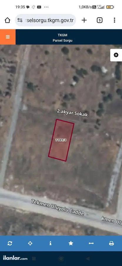Uşak Merkez Karaağaç Mahallesi 401 m² satılık konut arsa - Fotoğraf 1
