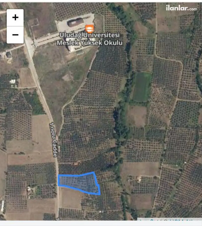Bursa Orhangazi Yeniköy Mahallesi 12.800 m² satılık arazi arsa - Fotoğraf 1