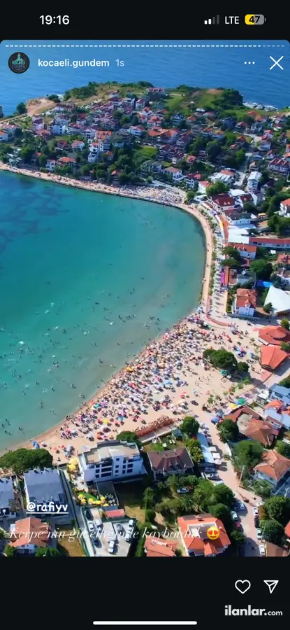 Kocaeli Kandıra Kerpe Mahallesi 980 m² satılık konut arsa - Fotoğraf 3