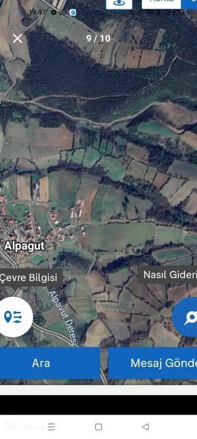 Çanakkale Lapseki Alpagut Köyü Mahallesi 478 m² satılık tarla arsa - Fotoğraf 3