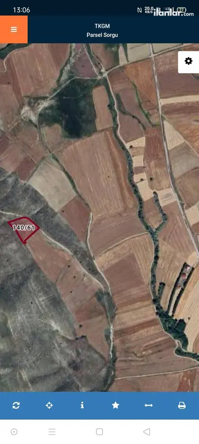 Sivas Merkez Pınarca Köyü Mahallesi 2.098 m² satılık tarla arsa - Fotoğraf 1