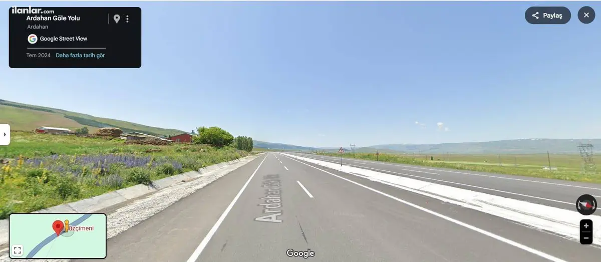Ardahan Merkez Güzçimeni Köyü Mahallesi 400 m² satılık tarla arsa - Fotoğraf 2