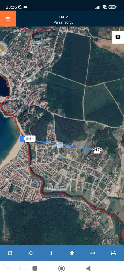 Kocaeli Kandıra Kefken Mahallesi 342 m² satılık villa arsa - Fotoğraf 3