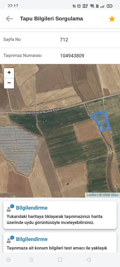 Sivas Merkez Pınarca Köyü Mahallesi 6.386 m² satılık tarla arsa - Fotoğraf 3