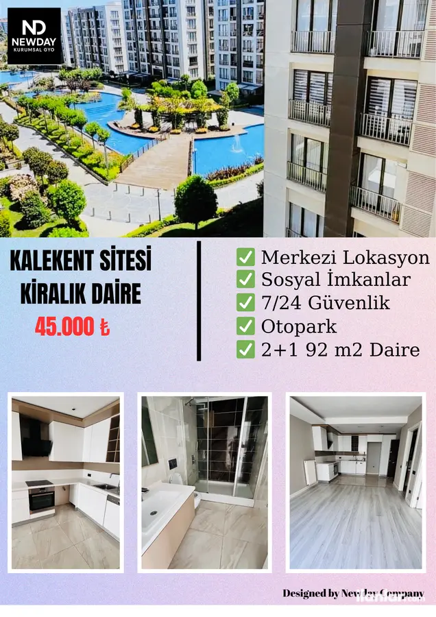 İstanbul Beylikdüzü Adnan Kahveci Mahallesi 2+1 115 m² kiralık daire - Fotoğraf 1