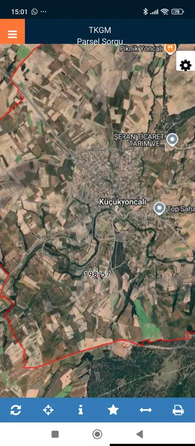 Tekirdağ Saray Küçükyoncalı Mahallesi 250 m² satılık tarla arsa - Fotoğraf 1