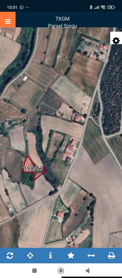 Tekirdağ Saray Küçükyoncalı Mahallesi 250 m² satılık tarla arsa - Fotoğraf 2
