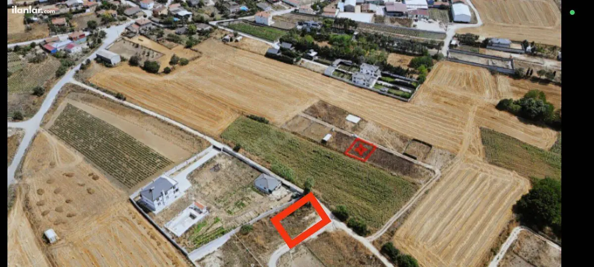 İstanbul Çatalca Elbasan Mahallesi 412 m² satılık tarla arsa - Fotoğraf 1