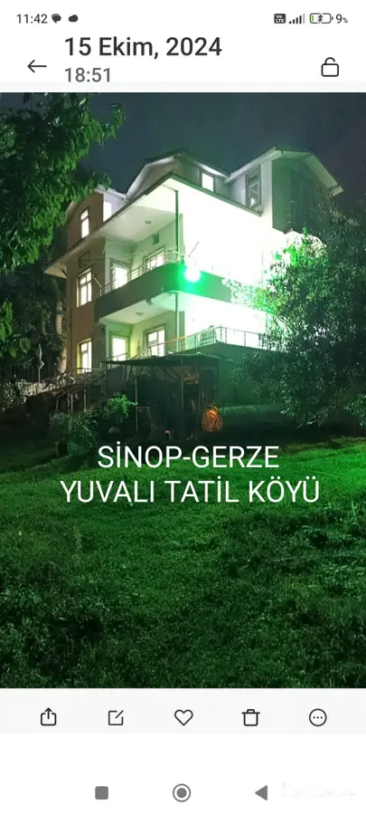 Sinop Gerze Yuvalı, Merkez Mahallesi 1.5+1 80 m² kiralık çiftlik Evi - Fotoğraf 3