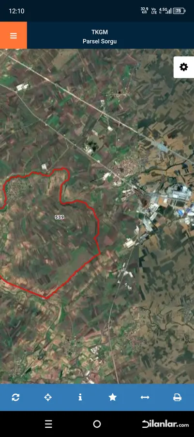 Kırklareli Lüleburgaz Çiftlikköy Köyü Mahallesi 235 m² satılık tarla arsa - Fotoğraf 2