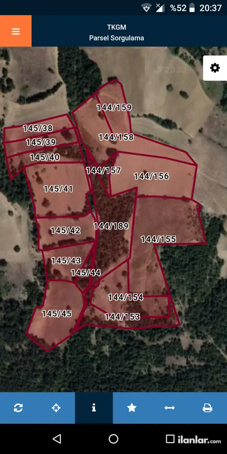 Sakarya Geyve Akdoğan Mahallesi 4.842 m² satılık tarla arsa - Fotoğraf 3