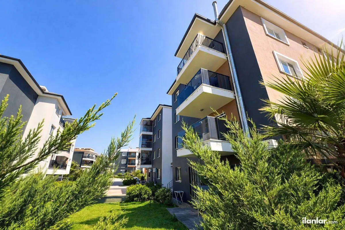 Aydın Kuşadası Davutlar Mahallesi 1+1 55 m² satılık daire - Fotoğraf 1