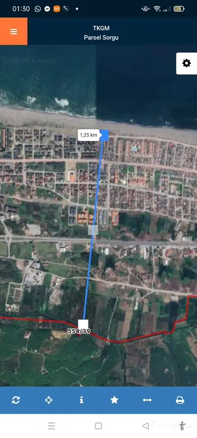 Sakarya Kocaali Ağalar Mahallesi 719 m² satılık bağ & Bahçe arsa - Fotoğraf 1
